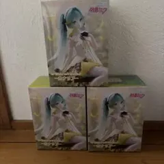 初音ミク ぬーどるストッパー フィギュア カナリア　3個セット