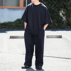 新品 アーバンリサーチ FUNCTIONAL WIDE SS Tシャツ ネイビーのサムネイル