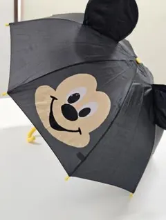 未使用 ミッキーマウス キッズ長傘 47cm