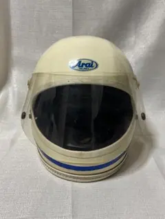 【新井広武】Arai フルフェイス ビンテージ ヘルメット 当時物 アライ Yahoo!オークション - 当時 新井広武 アライ ビンテージヘルメット 族