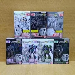 送料込み　機動戦士ガンダムGフレームFA09 全7種セットのサムネイル