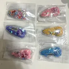 シークレットキャッチ!ティニピン　キラキラヘアクリップ6個セット