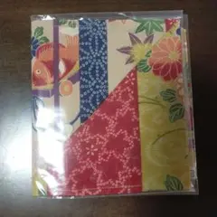 和風布製ブックカバー