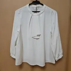 LES MUES ボウタイブラウス M