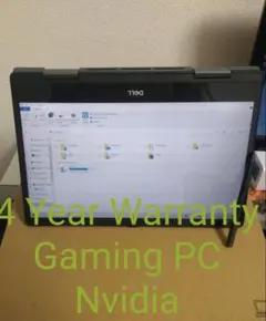 Dell Inspiron 5491 14インチ2in1ノート 4年保証付