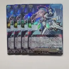 箔押し ヴァンガード 黒翼のソードブレイカー 4枚セット PR/0515