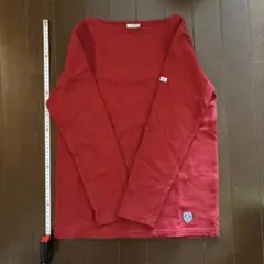 赤 長袖バスクシャツORCIVAL