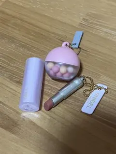 rom&nd snidel ミニチュア ガチャ ２個セット パウダーとリップ