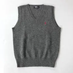Polo by Ralph Lauren ベスト グレー ウール 140