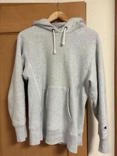 Champion Reverse Weave パーカー L グレー