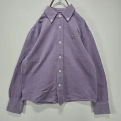 RALPH LAUREN【ラルフローレン】キッズ　長袖　シャツ　ボタンダウン