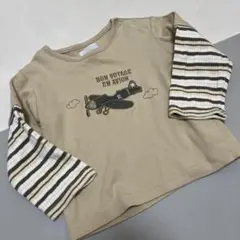 bebe reduction ベビートップス　長袖　70-80 男の子