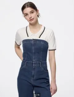 ベアトップサロペットパンツQ