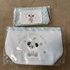 リルリンリン 2025 クリスマス スーベニアランチケース　お手拭きキャリー