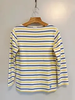 ORCIVAL オーシバル バスクシャツ 黄青ボーダー サイズ1