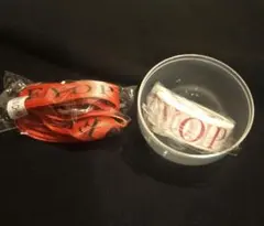 B'z　FYOP ガチャ　マスキングテープ白ネックストラップセット