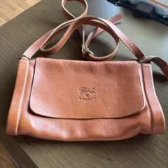 IL BISONTE オレンジ レザー ショルダーバッグ　専用です。