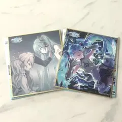 プロセカ 初音ミク ミニ色紙 49C キミと、セカイのはじまりで ワールドリンク
