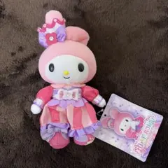ピューロランド限定　マイメロディ　魔女　ハロウィン　マスコット　ぬいぐるみ ピューロランド限定 マイメロディ 魔女 ハロウィン マスコット