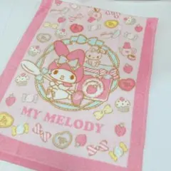 1枚♡しまむら サンリオ マイメロ フェイスタオル　ハッピーバッグ　福袋のサムネイル