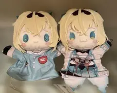 ホロライブ　風真いろは パペットぬいぐるみ　2種