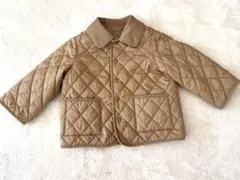 UNIQLO ベージュ キルティングアウター 90