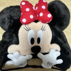 ミニーマウス ファーキャップ