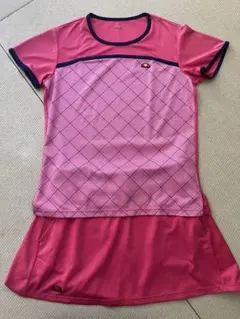 エレッセ テニスウェア上下　ピンク