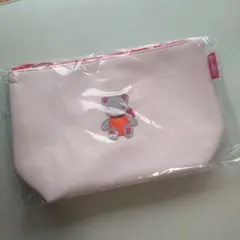 familiar　保冷ポーチ　Sサイズ　赤系ファミリアチェック
