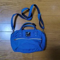 アネロ　ショルダーバッグ　青