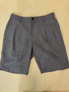 GREEN LABEL RELAXING グレーショートパンツ