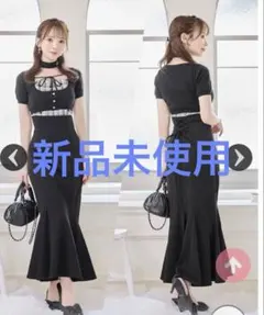 ミシェルマカロン ドットチュールマーメイドワンピース - メルカリ