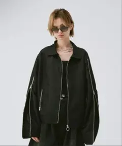 soerte 2way deformation zip jacket サイズ３