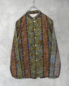 COOGI クージー　NOUVEAU 総柄シャツ　柄シャツ　オーストラリア製 COOGI クージー NOUVEAU 総柄シャツ 柄シャツ オーストラリア製 - メルカリ
