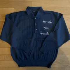 RAIKA ニット ダークグリーン セーター メンズ ＬＬ 古着男子