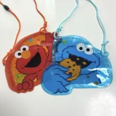 【新品未使用】USJ セサミストリート チケットホルダー 2点セット
