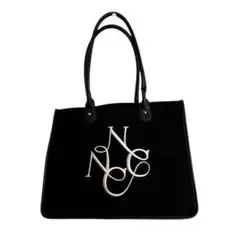 トリミング刺繍 トートバッグ ワンアフターアナザーナイスクラップ 難アリ