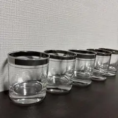 グラス 5個セット　アンティーク　レトロ