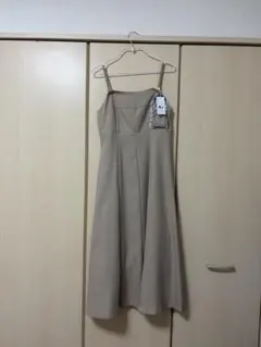 a.v.v 2way キャミワンピース ベージュ