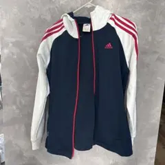 adidas フード付きジャケットとトラックパンツ セット