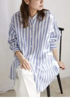 JOURNAL STANDARD relume フレンチリネンコクーンチュニックのサムネイル