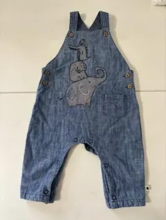 next デニム風オーバーオール 6-9ヶ月