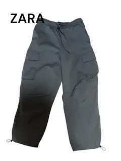 ZARA グレー カーゴパンツ Mサイズ