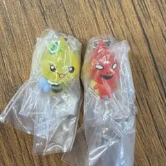 しずくちゃん　めじるしアクセサリー2 ハニーちゃん&はなぢ君