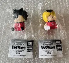 ハイキュー!! ちゃびちゃび ソフビフィギュア 黒尾鉄朗 孤爪研磨