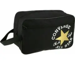 CONVERSE シューズケース ブラック×ゴールドのサムネイル