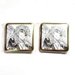 鬼滅の刃 DAINING お楽しみくじ 柱稽古編 スクエア缶バッジ 宇髄 ①