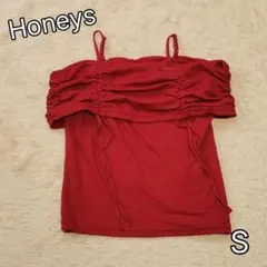 Honeys オフショルトップス 夏服 Sサイズのサムネイル