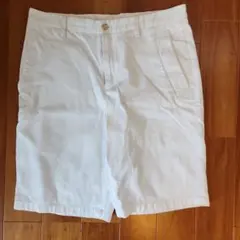ホワイト ショートパンツ 膝上丈のサムネイル