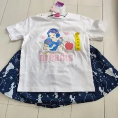 新品未使用　夏服　ディズニー　プリンセス白雪姫　セットアップ